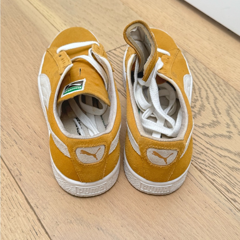 Puma Mustard Suede Classic Sneakers 
Men’s 9 
Women’s 10.5 - Picture 3 of 5